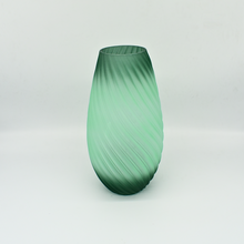 Green Glass Vase