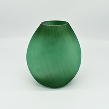 Green Glass Vase