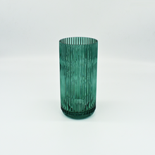 Ribbed Glass Vase