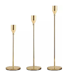 Triple Dinner Candle Holder Set